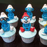 Smurf Cupcakes 2