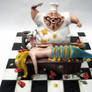 Mermaid, It's What's For Dinner (threadcakes 2012)