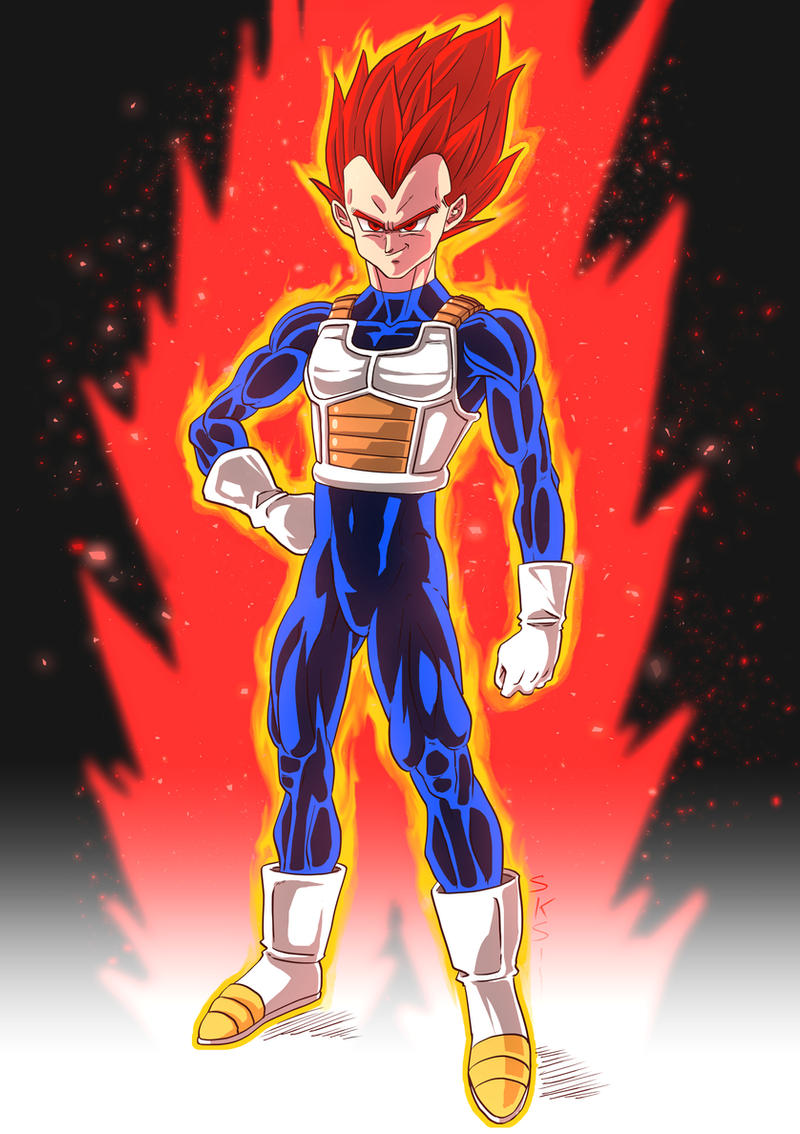 Super Saiyan God Vegeta