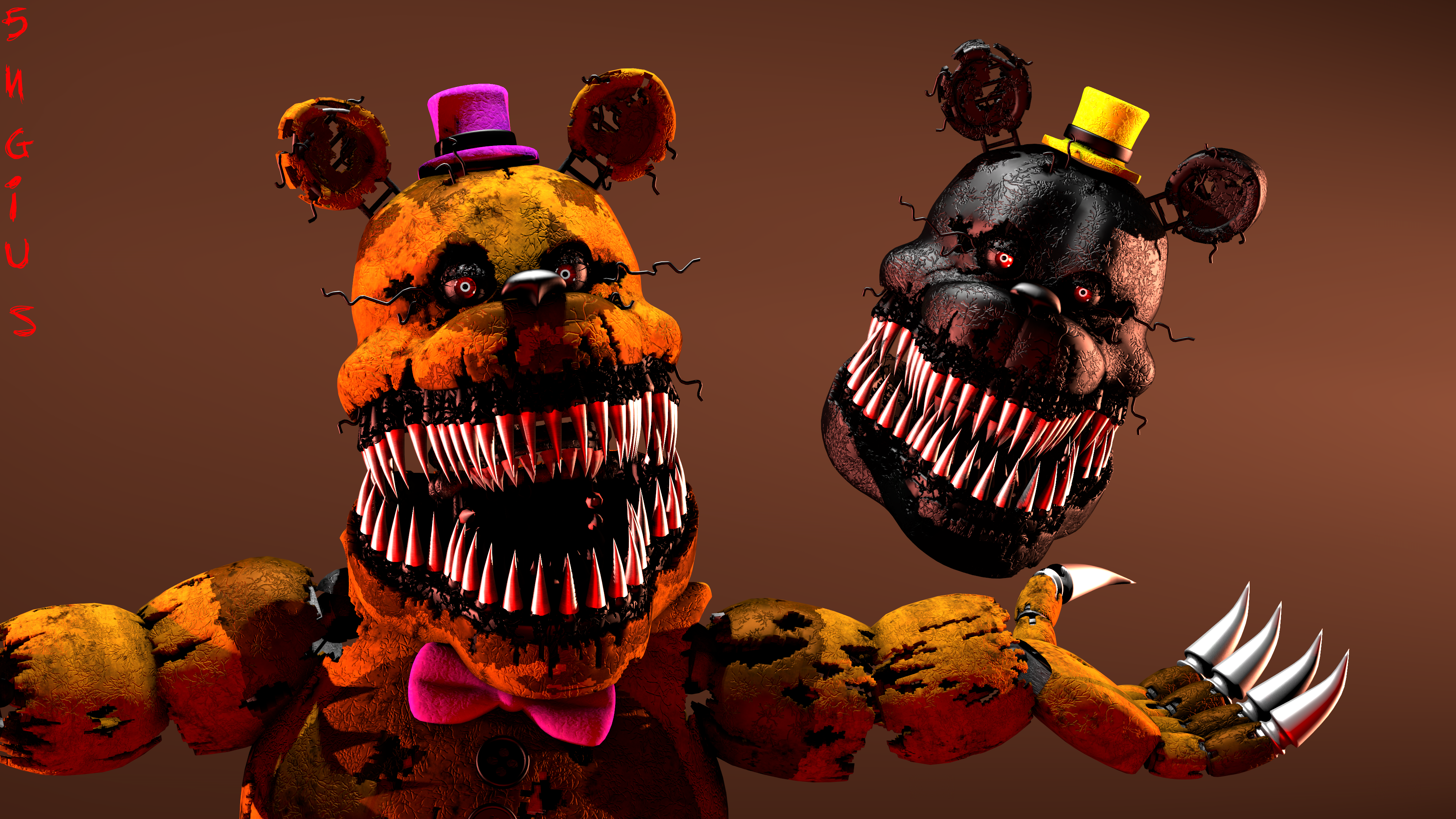 SFM) Fnaf 4 Icon Fredbear Version : r/fivenightsatfreddys