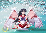 19.07.23 Rei Hino - Sailor Mars, Sakura Fubuki by iDaevart