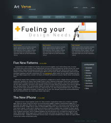 Magazine Site Layout