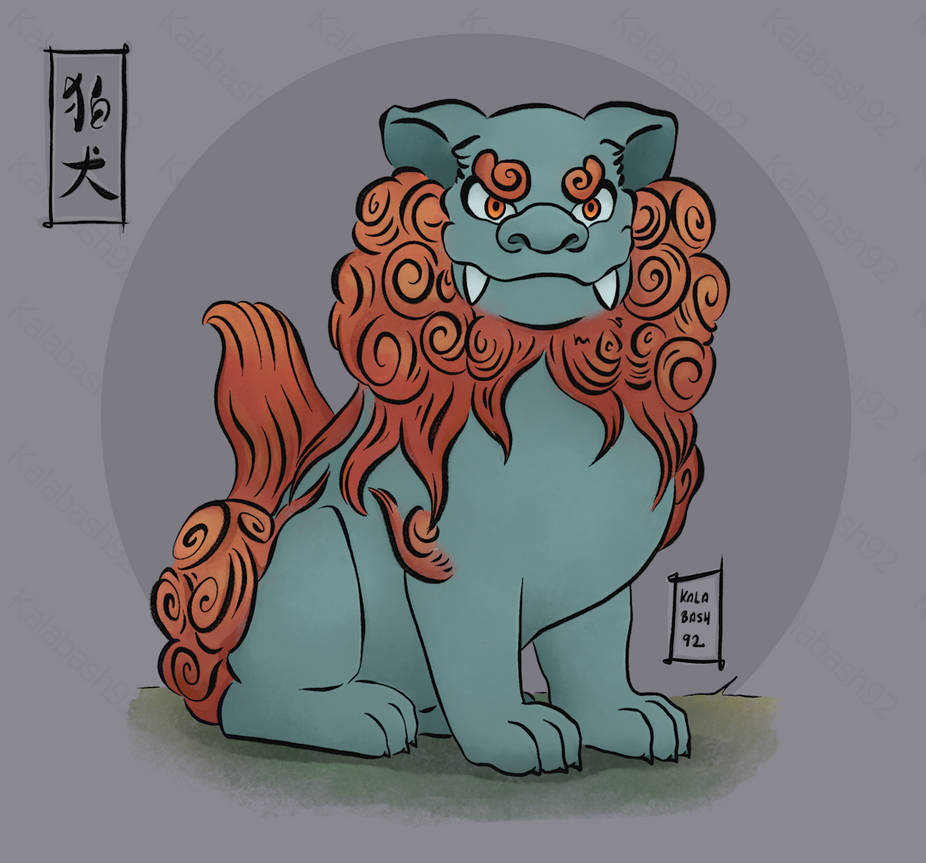 Kom Inu Youkai Parade - Komainu by KABANOMORI on DeviantArt