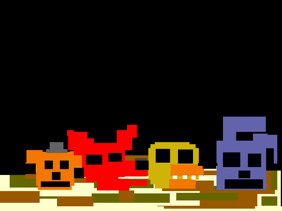 Open Assets] - FNaF 3 Minigame Characters' Pack