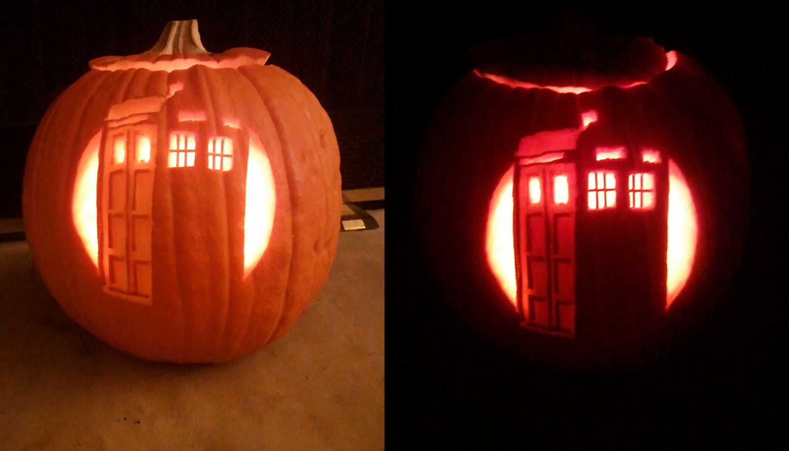 Tardis Pumpkin