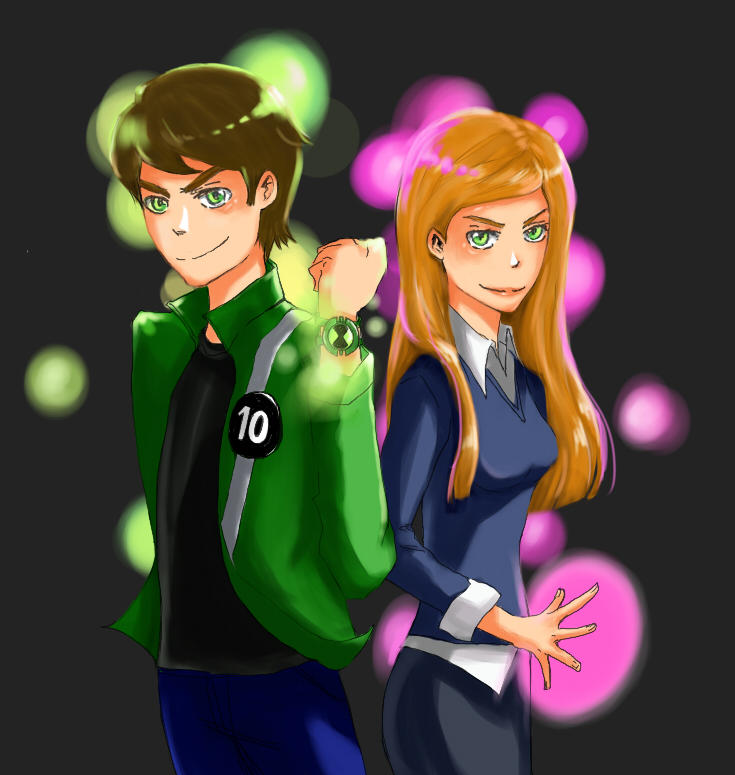 BEN and GWEN by parami96 on DeviantArt