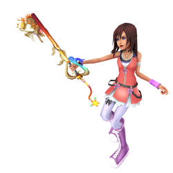 [MMD to Blender] Kingdom hearts Kairi