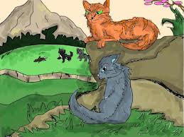 Fireheart and Bluestar