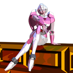 Transformers Arcee MC axis artwork remake