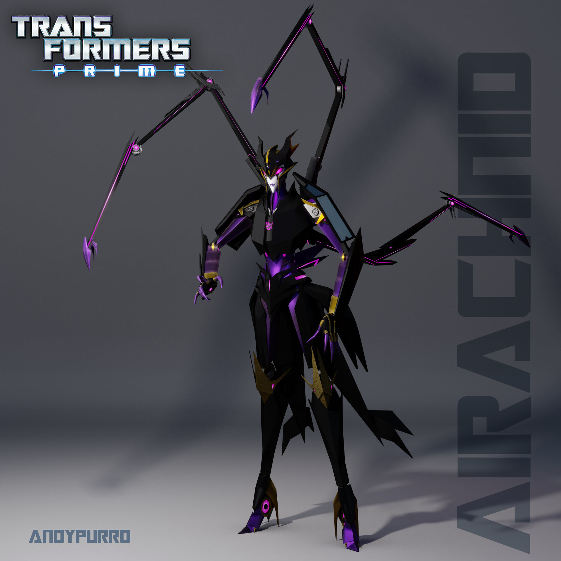 ArtStation - Transformers Prime: Arcee 3D Blender Model