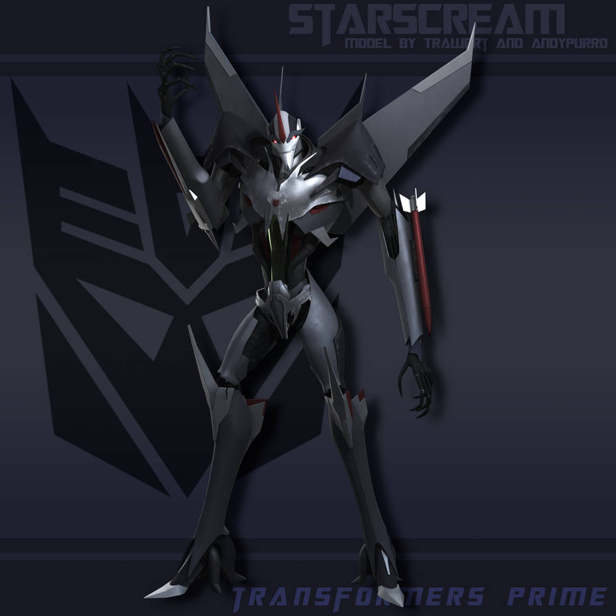 Stascream Tfp TFP Starscream Blender model by TRAWERT and Purro by AndyPurro on ...