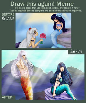 Draw This Again: Mermaids