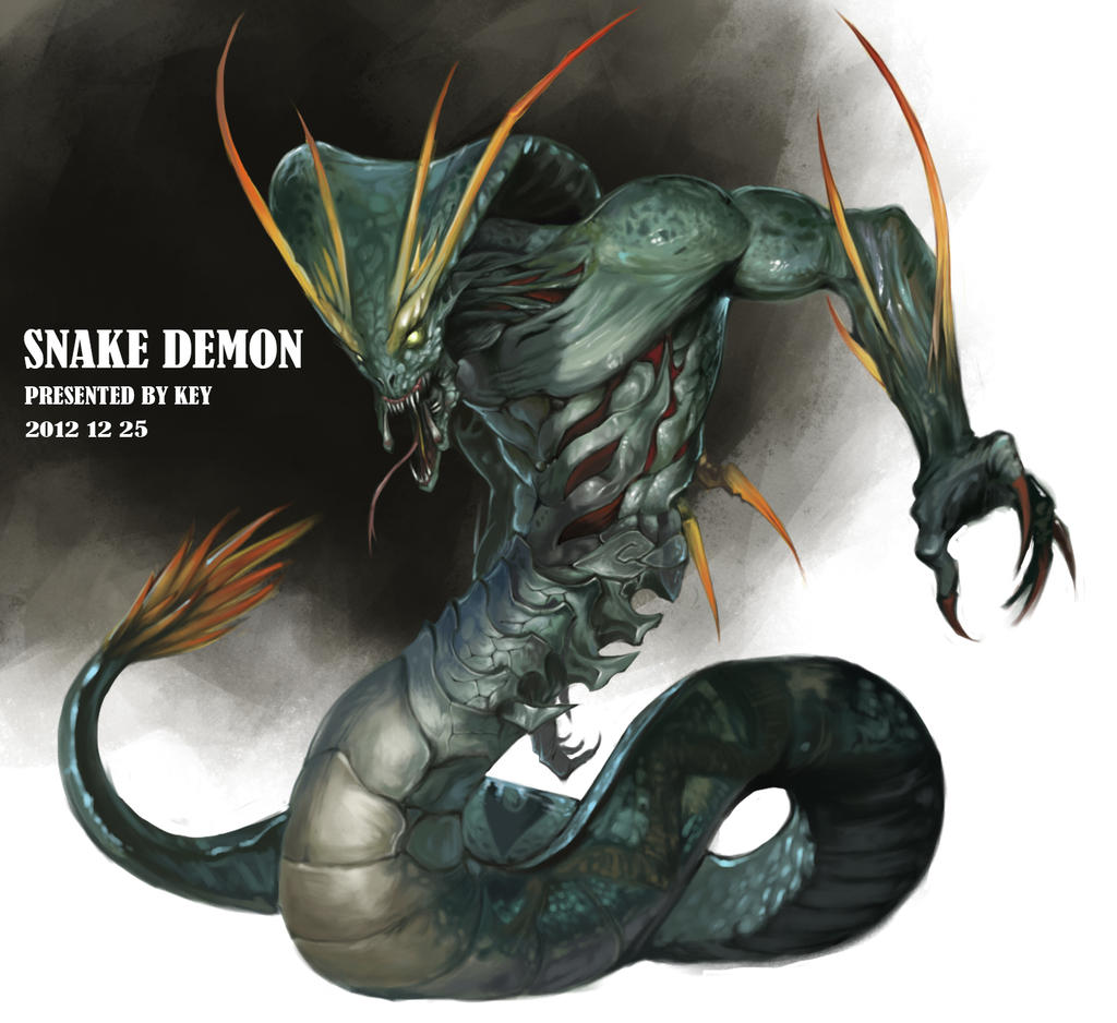 Snake Demon(reproduction) by Sugisaki-Key on DeviantArt