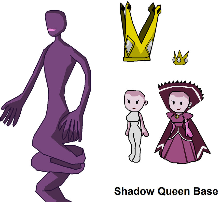 Paper Mario TYD Shadow Queen Base by Elzathehedgehog on DeviantArt