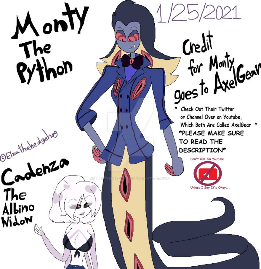 The Python-DemonxWidow-Angel (2021) by Elzathehedgehog on DeviantArt