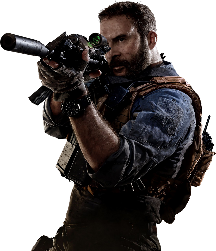 Call Of Duty Modern Warfare Captain Price Render by OutlawNinja on ...