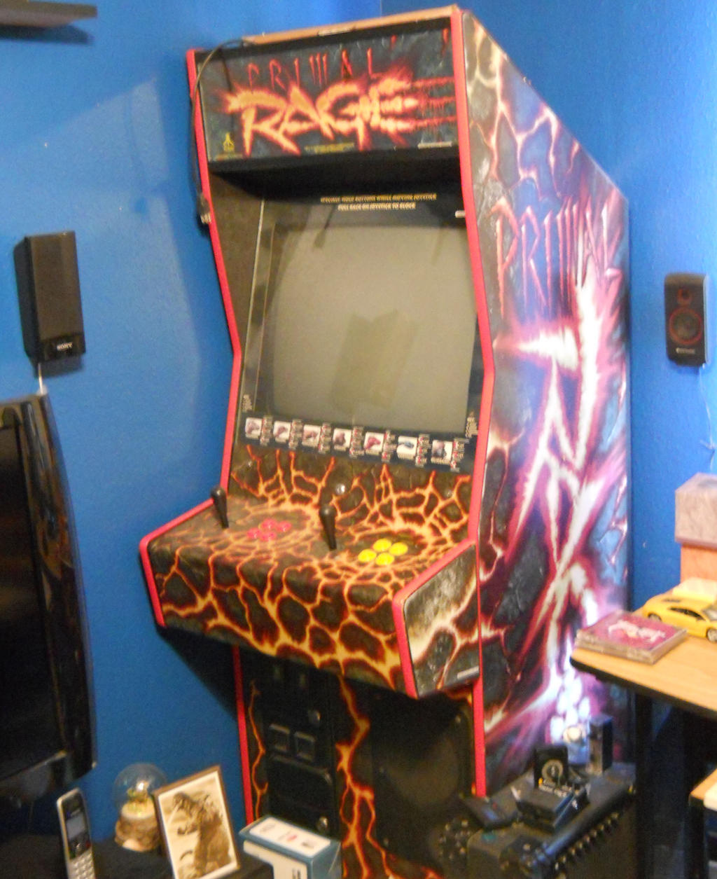 Primal Rage Arcade Machine by Malidicus on DeviantArt