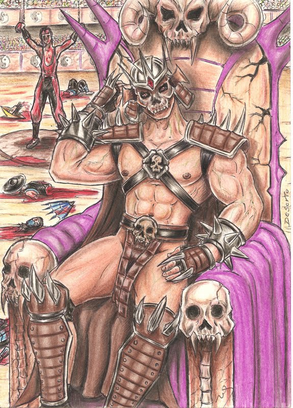 EMPEROR SHAO KAHN on X: #ShirtlessSaturday A KAHN DOESN'T NEED ONE.   / X