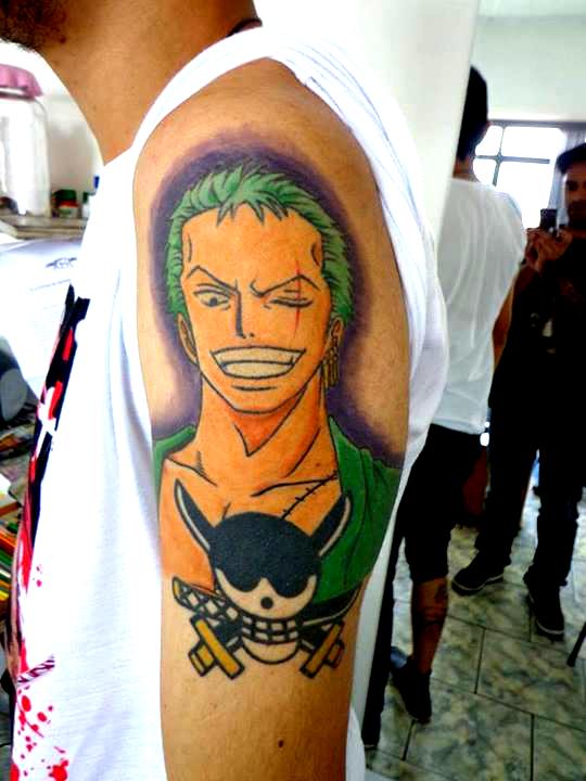 Zoro Tattoo One Piece Zoro Tattoo One Piece