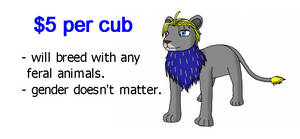 Dimitri Lion Breedable (OPEN)