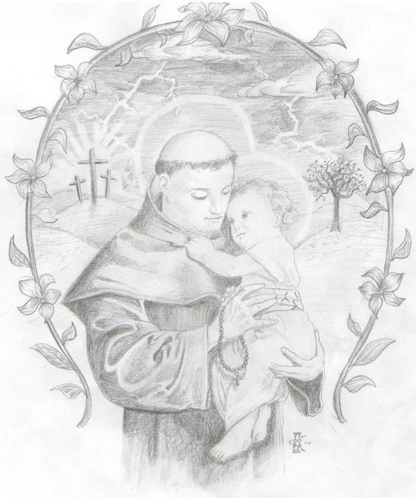 St. Anthony and Jesus