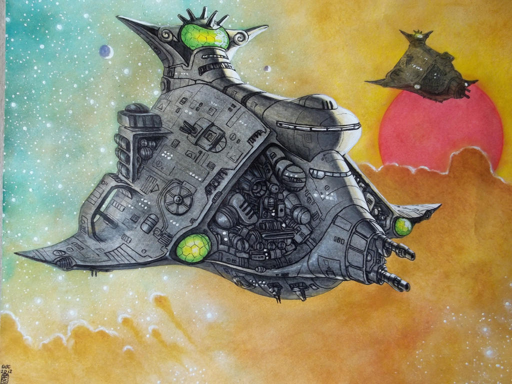 Tamulyaat: a Khick starship