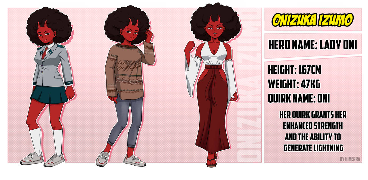 CM|MHA reference by himeRra on DeviantArt