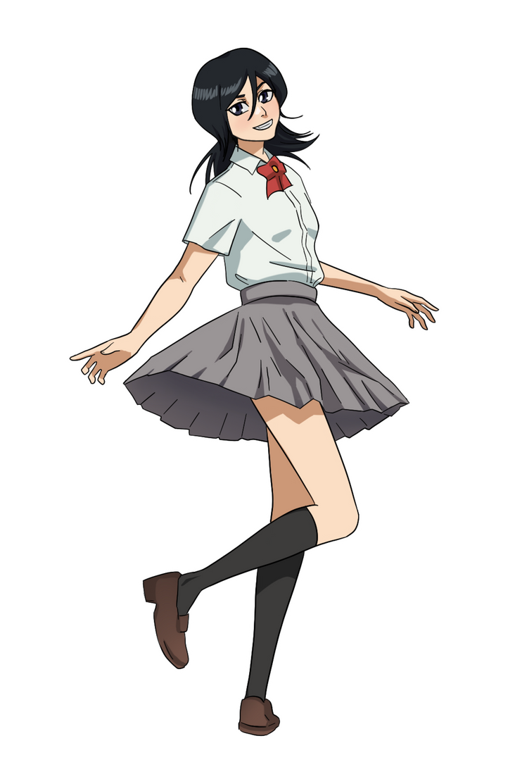 Rukia by himeRra on DeviantArt