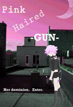 Pink Haired Gun (Story) - Cover Concept