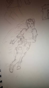 Rae V. Combat Sketch