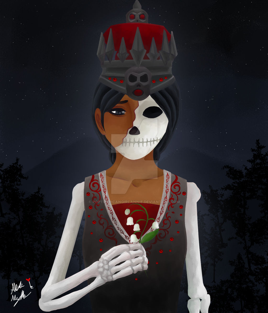 Iollandar the Skeleton Princess (Roblox OC) by poptropicangirlannie on ...