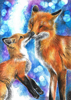 Foxy kiss