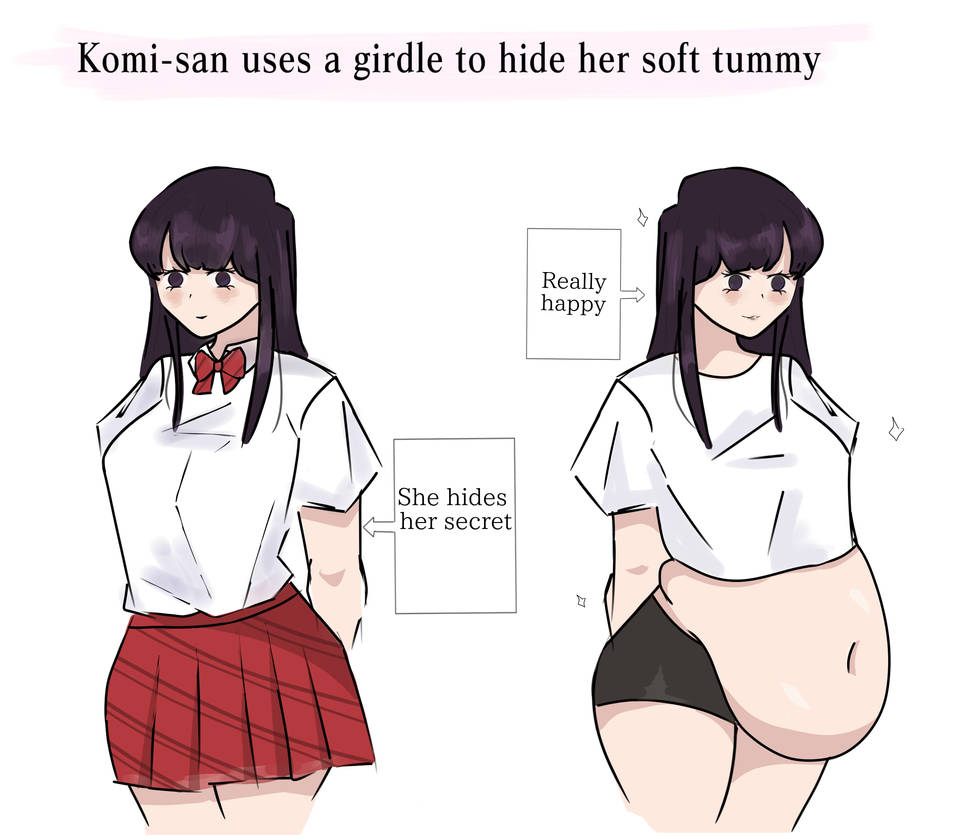 Komisan belly by kumakuma627 on DeviantArt