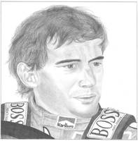 Ayrton Senna Portrait