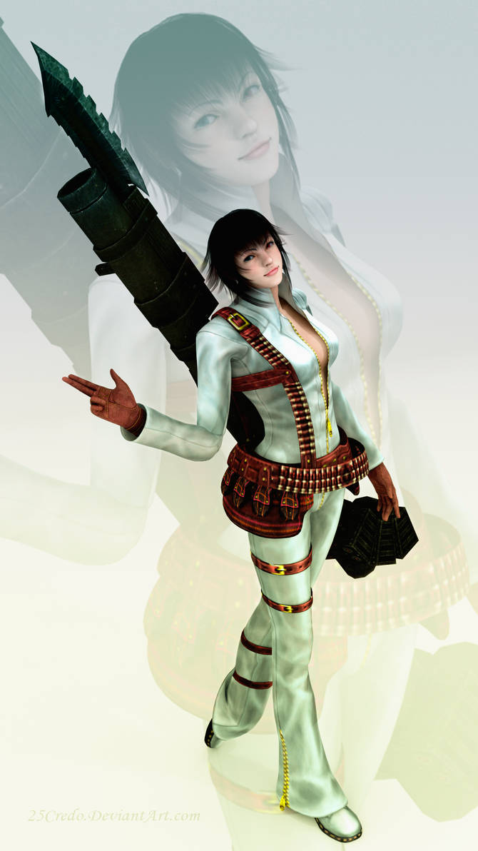 Lady - Alternate costume from DMC3 by Narga-Lifestream on DeviantArt