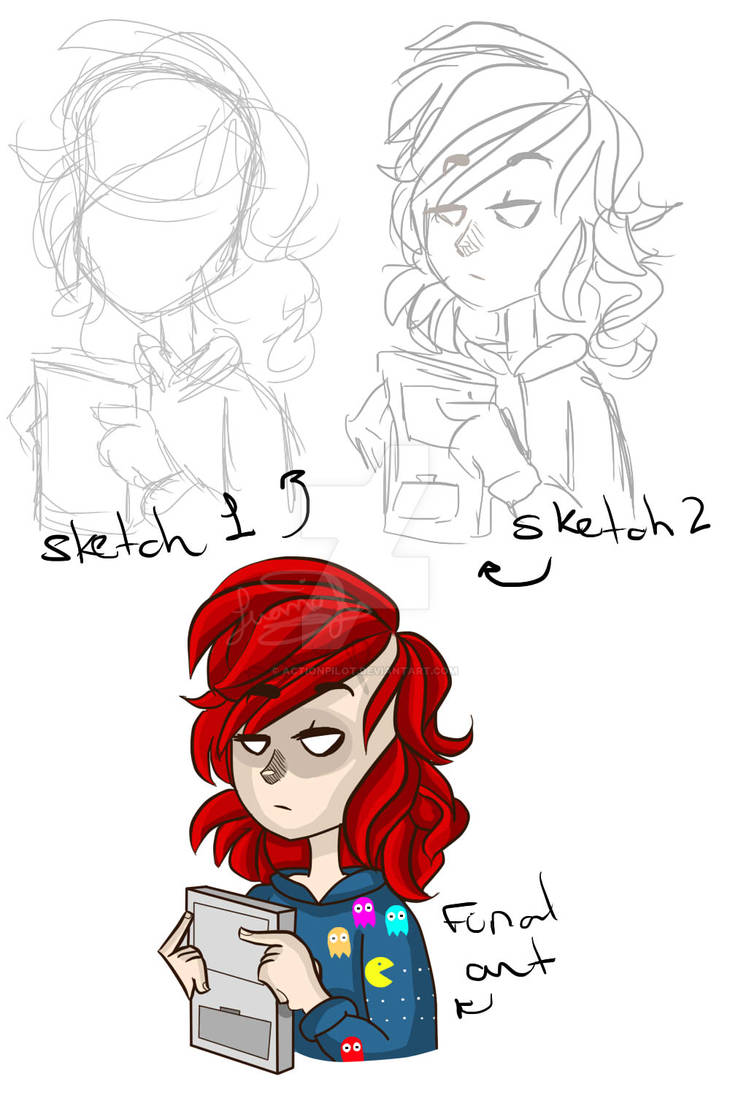 Drawing process by actionpilot on DeviantArt