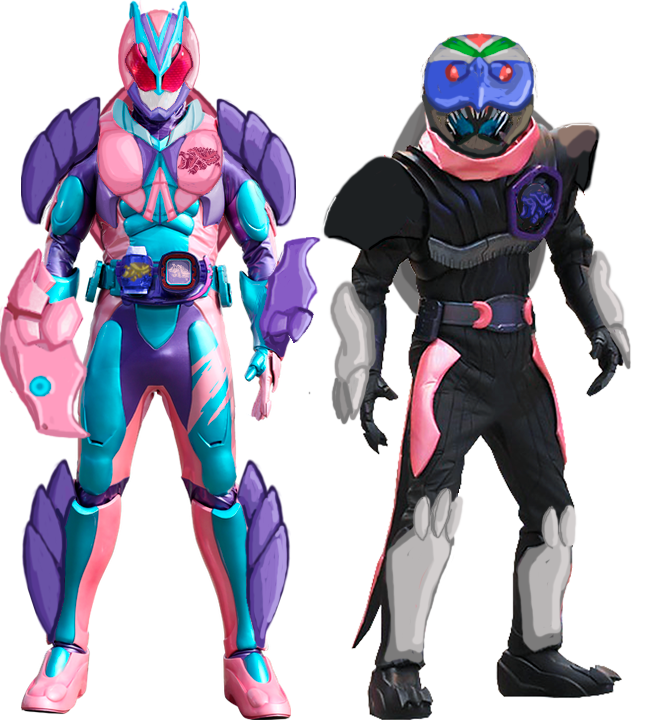 Kamen rider Revice Alligator Turtle genoma by MagnaRyunoid on DeviantArt