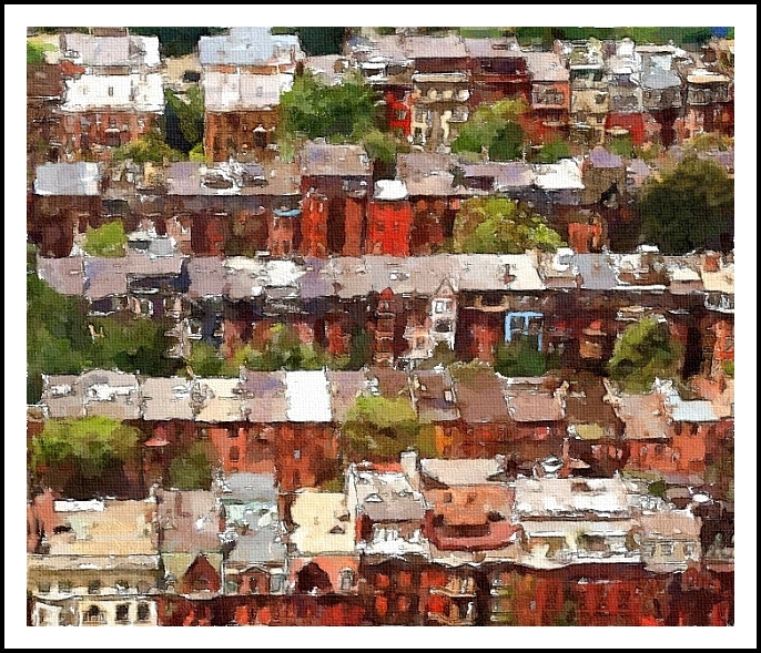 Roof Tops South End Boston