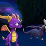 Spyro...Now + Cynder