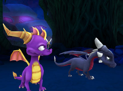 Spyro...Now + Cynder