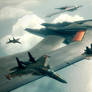 Ace Combat 6 Enemy Squad.