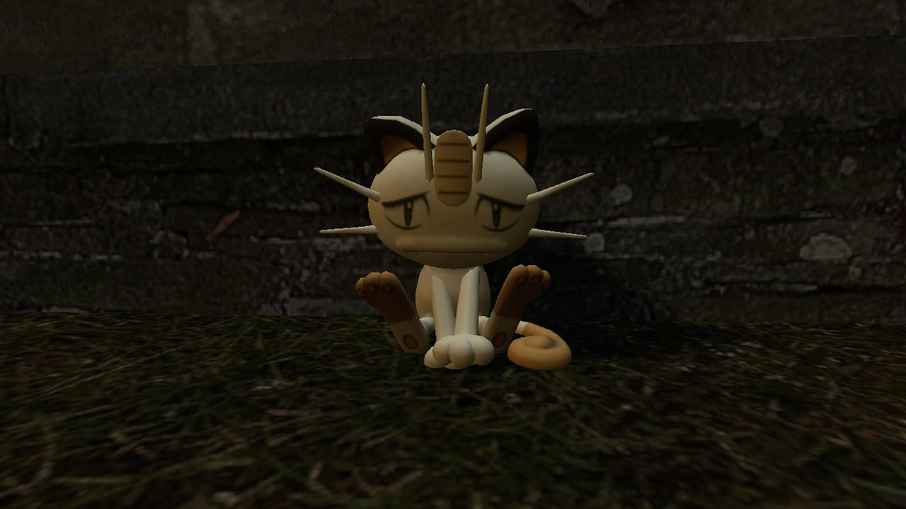 Meowth Scared Sad Meowth by marcusberensen on DeviantArt