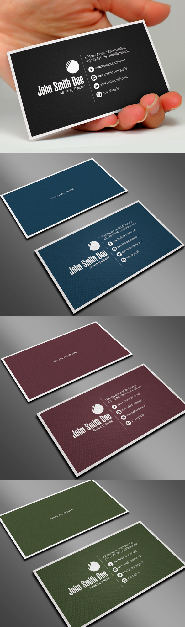 Professional Business Card Template