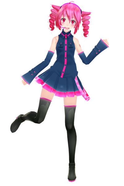 Teto Model MMD TDA Kasane Teto by JujubahChan on DeviantArt