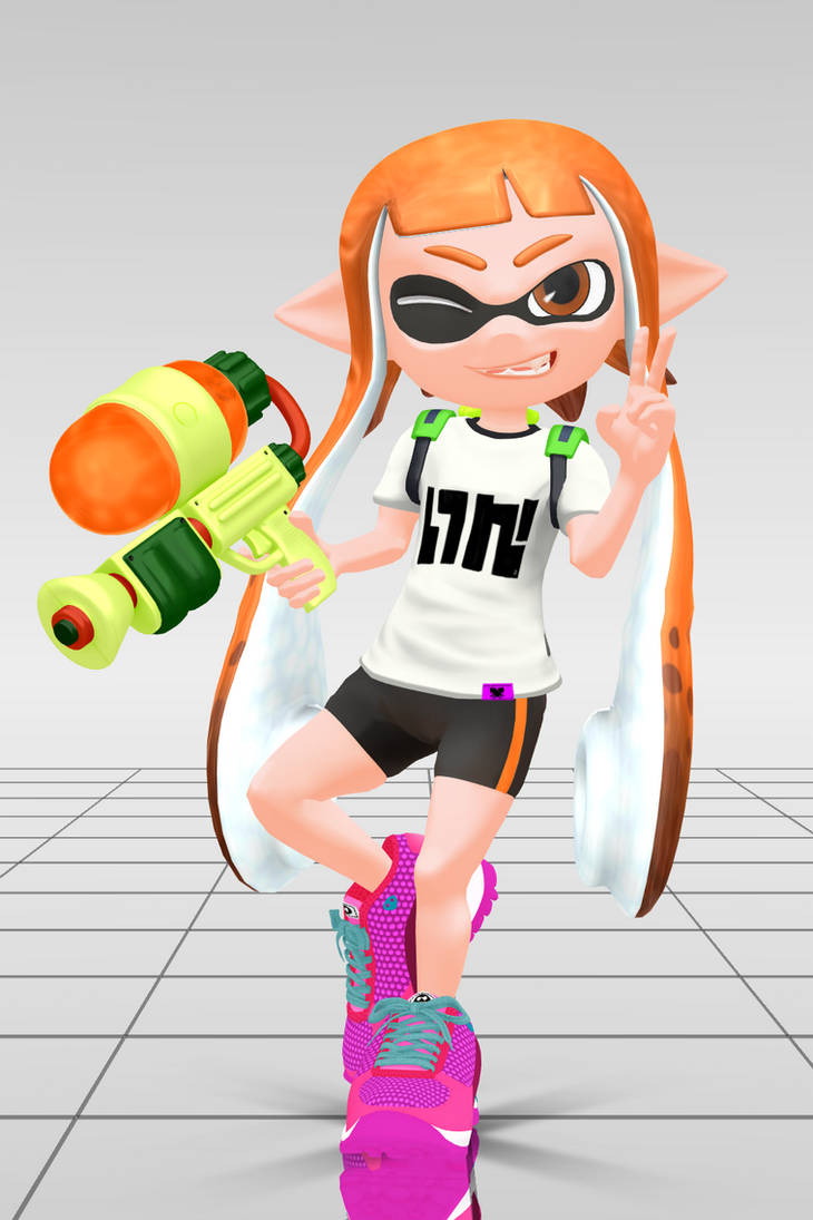 MMD - Splatoon Inkling ^_^ by JujubahChan on DeviantArt