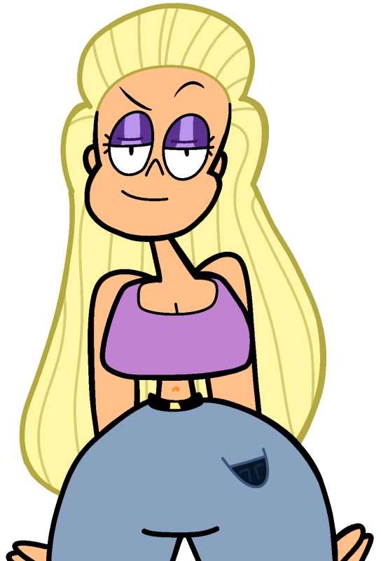Old Thicc Midriff Blonde By Nauticalginger404 On Deviantart 