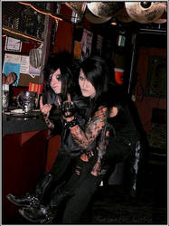 Jake Pitts and Ashley Purdy by SammiBatman