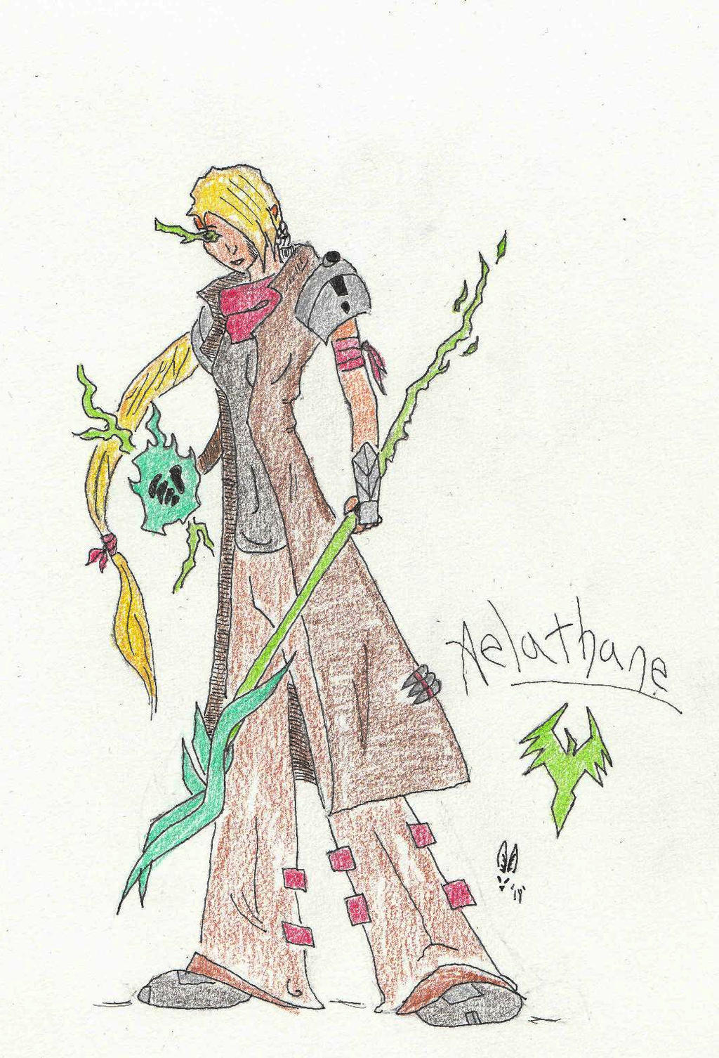 Wayward Hawk Character Concept: Aelathane