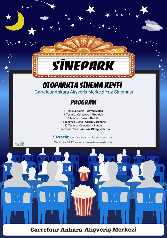 Carrefour Open Air Movie Event