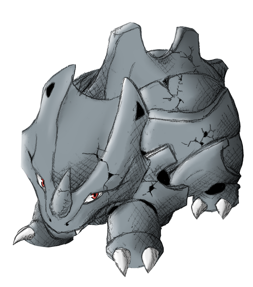 [Type Collab] #111 Rhyhorn